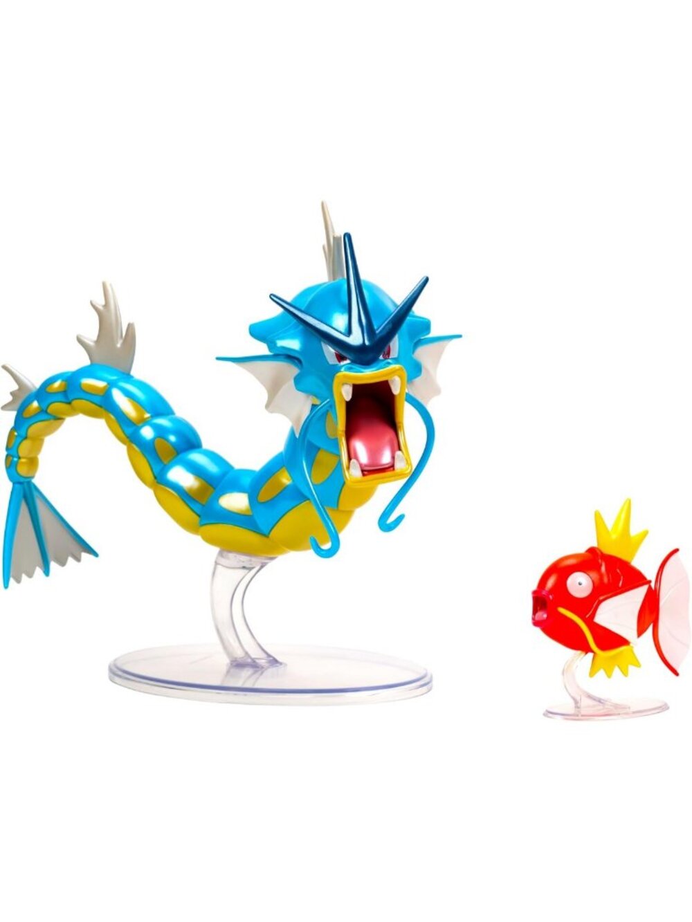 Magikarp & Gyarados Battle Figures Set - 2-Inch & 12-Inch Collectible Toys